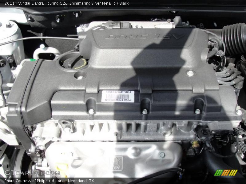  2011 Elantra Touring GLS Engine - 2.0 Liter DOHC 16-Valve CVVT 4 Cylinder