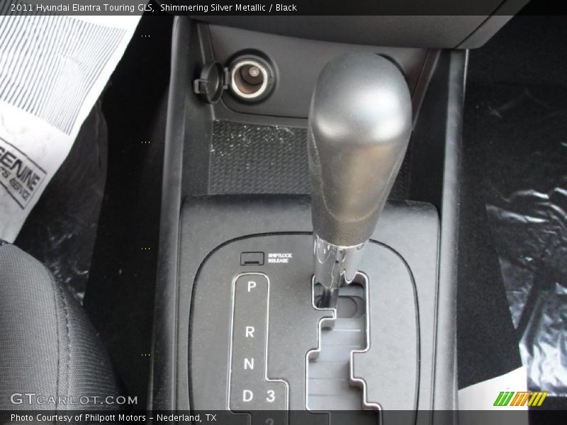  2011 Elantra Touring GLS 4 Speed Automatic Shifter