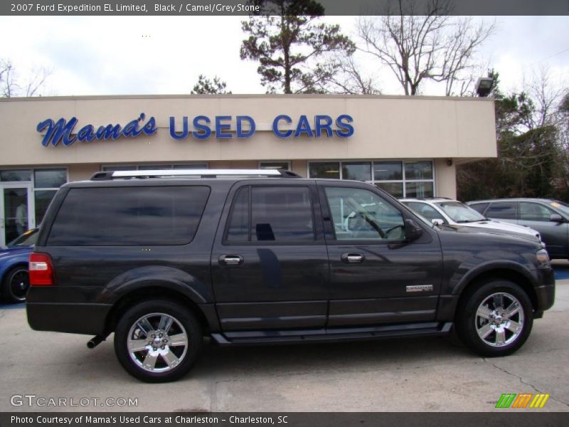 Black / Camel/Grey Stone 2007 Ford Expedition EL Limited