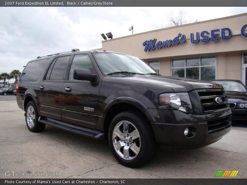 Black / Camel/Grey Stone 2007 Ford Expedition EL Limited