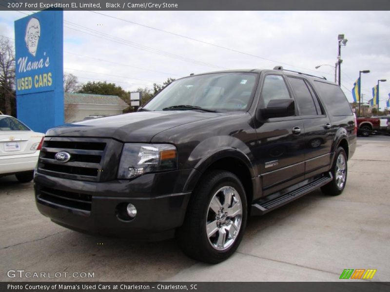 Black / Camel/Grey Stone 2007 Ford Expedition EL Limited