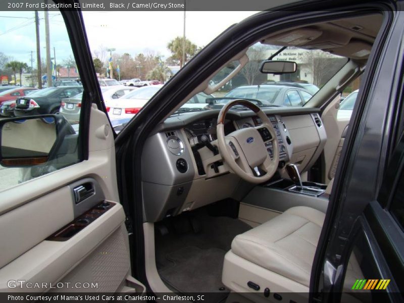 Black / Camel/Grey Stone 2007 Ford Expedition EL Limited