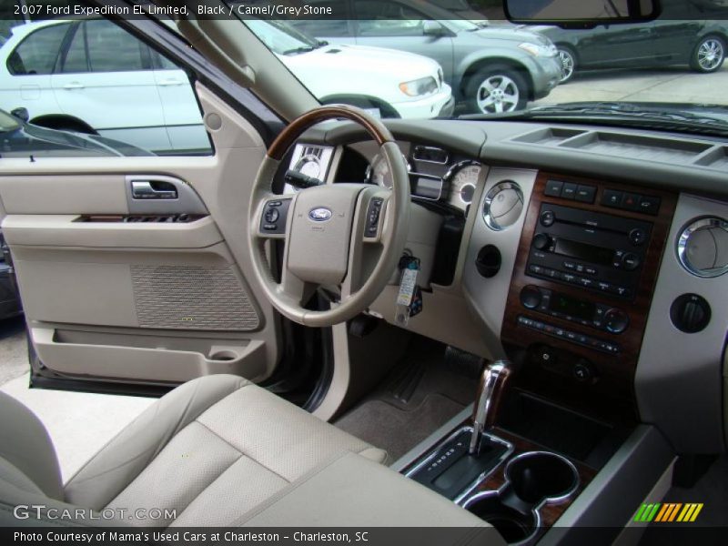 Black / Camel/Grey Stone 2007 Ford Expedition EL Limited