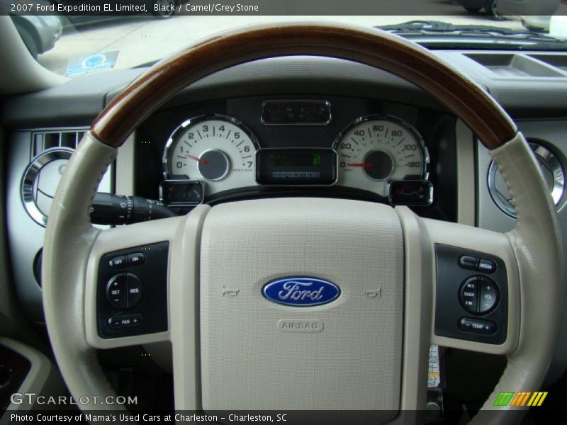 Black / Camel/Grey Stone 2007 Ford Expedition EL Limited