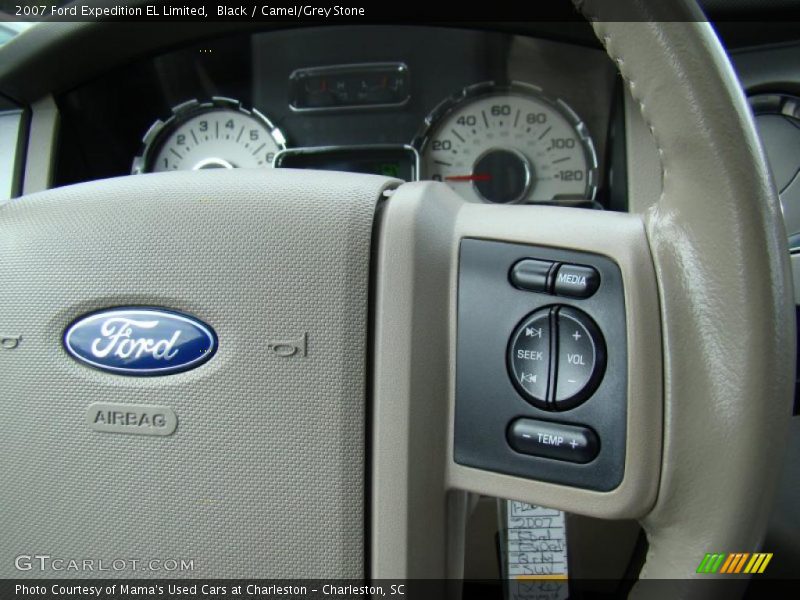 Black / Camel/Grey Stone 2007 Ford Expedition EL Limited