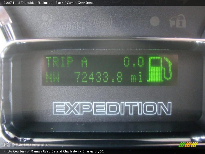 Black / Camel/Grey Stone 2007 Ford Expedition EL Limited