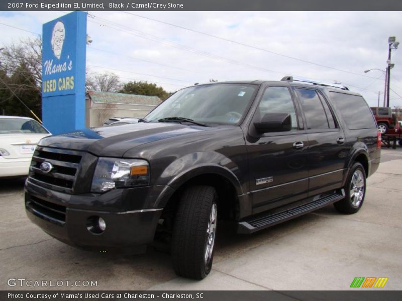 Black / Camel/Grey Stone 2007 Ford Expedition EL Limited