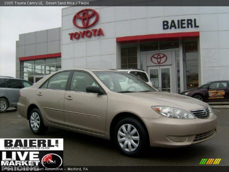 Desert Sand Mica / Taupe 2005 Toyota Camry LE