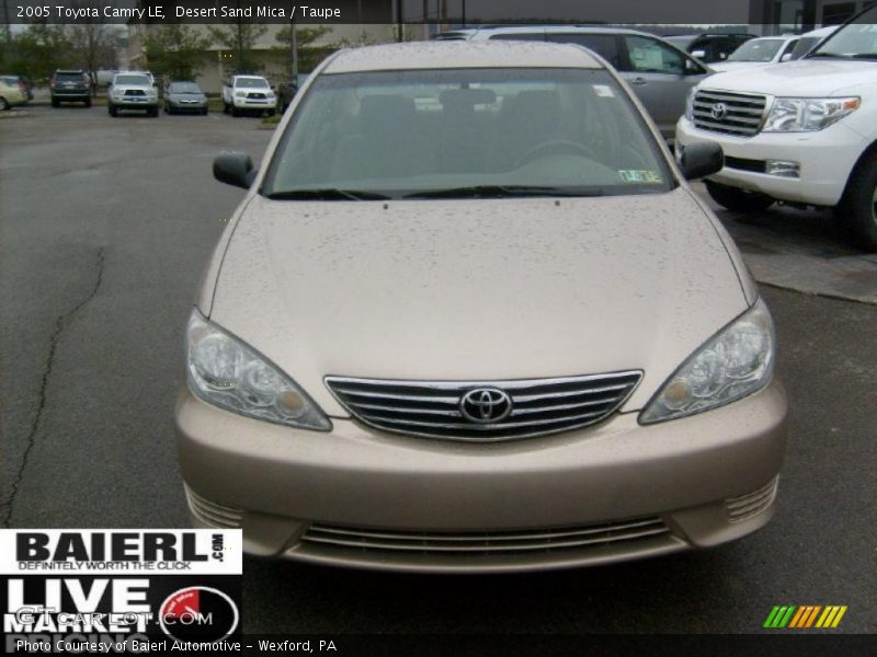 Desert Sand Mica / Taupe 2005 Toyota Camry LE