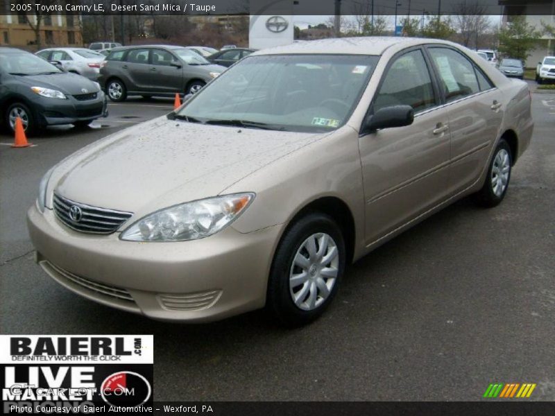 Desert Sand Mica / Taupe 2005 Toyota Camry LE
