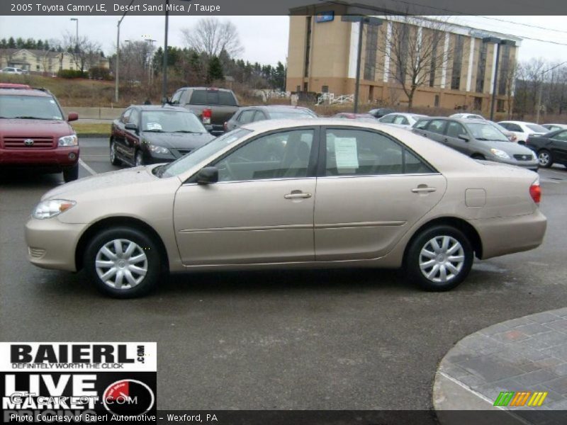Desert Sand Mica / Taupe 2005 Toyota Camry LE