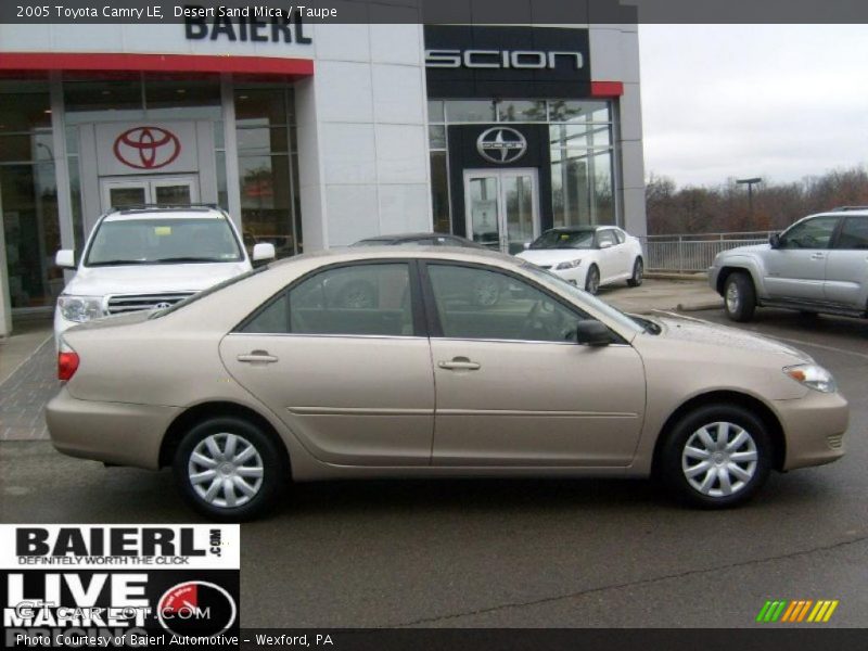 Desert Sand Mica / Taupe 2005 Toyota Camry LE