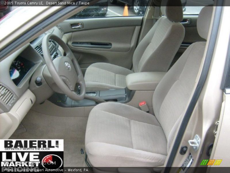Desert Sand Mica / Taupe 2005 Toyota Camry LE