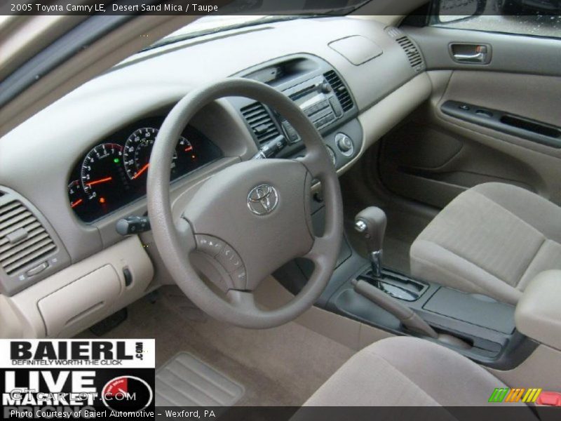 Desert Sand Mica / Taupe 2005 Toyota Camry LE