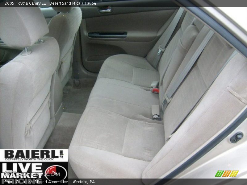 Desert Sand Mica / Taupe 2005 Toyota Camry LE