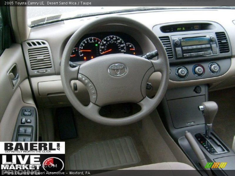 Desert Sand Mica / Taupe 2005 Toyota Camry LE