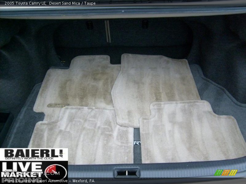 Desert Sand Mica / Taupe 2005 Toyota Camry LE