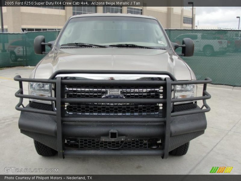 Arizona Beige Metallic / Tan 2005 Ford F250 Super Duty FX4 Crew Cab 4x4
