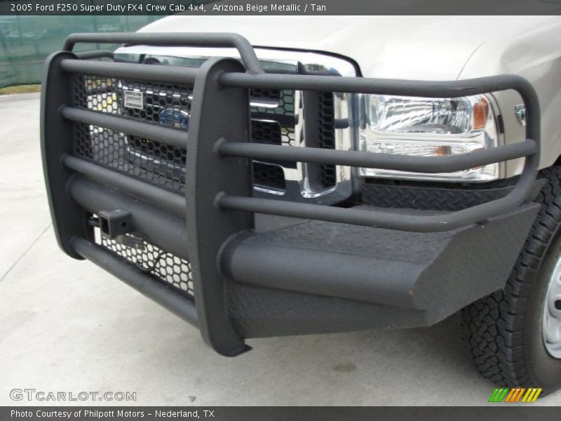 Arizona Beige Metallic / Tan 2005 Ford F250 Super Duty FX4 Crew Cab 4x4