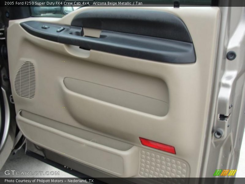 Arizona Beige Metallic / Tan 2005 Ford F250 Super Duty FX4 Crew Cab 4x4