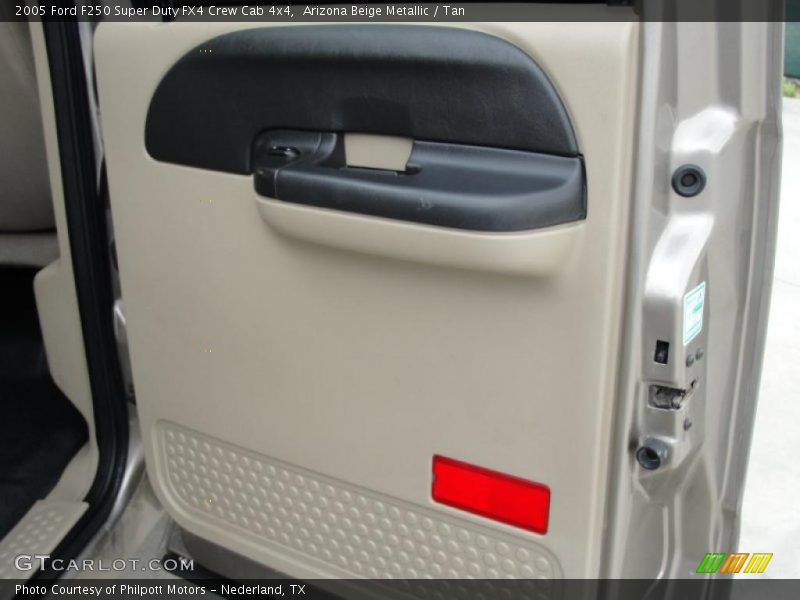 Arizona Beige Metallic / Tan 2005 Ford F250 Super Duty FX4 Crew Cab 4x4