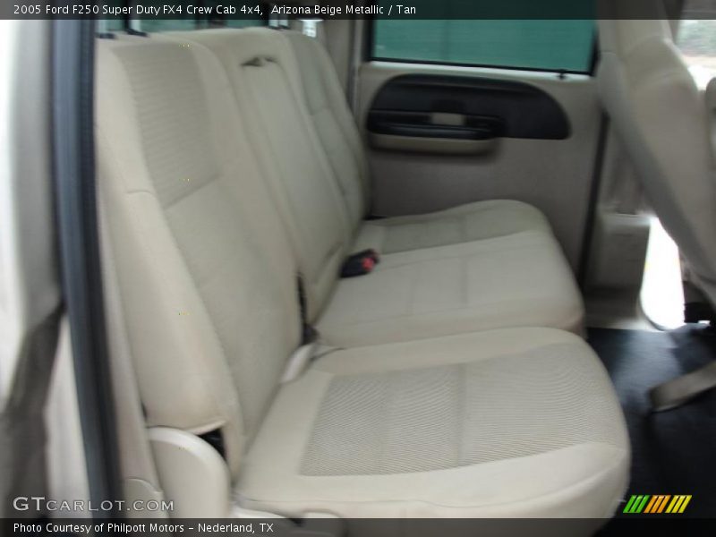 Arizona Beige Metallic / Tan 2005 Ford F250 Super Duty FX4 Crew Cab 4x4