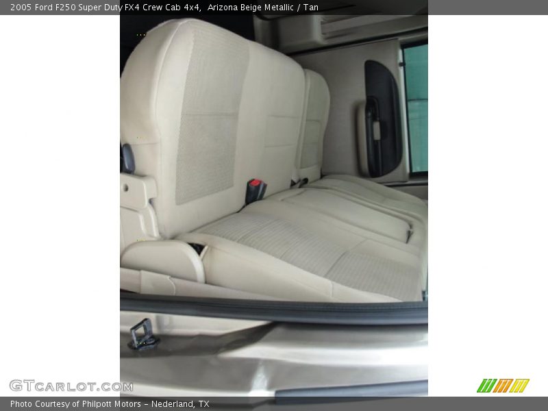 Arizona Beige Metallic / Tan 2005 Ford F250 Super Duty FX4 Crew Cab 4x4