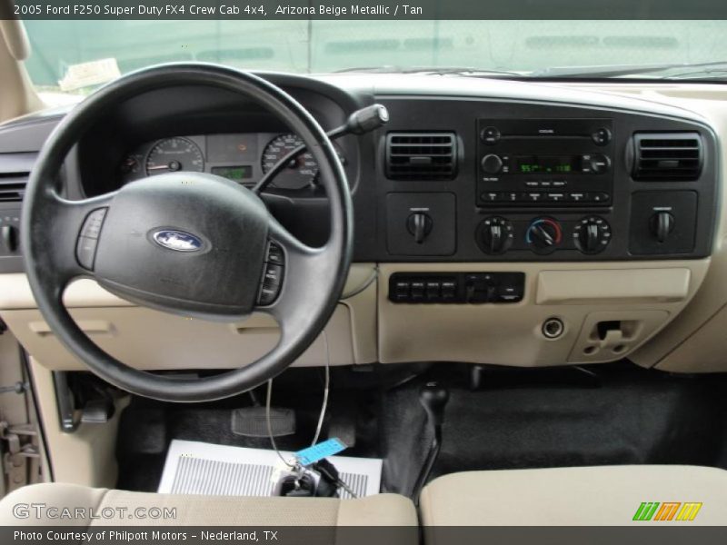 Dashboard of 2005 F250 Super Duty FX4 Crew Cab 4x4