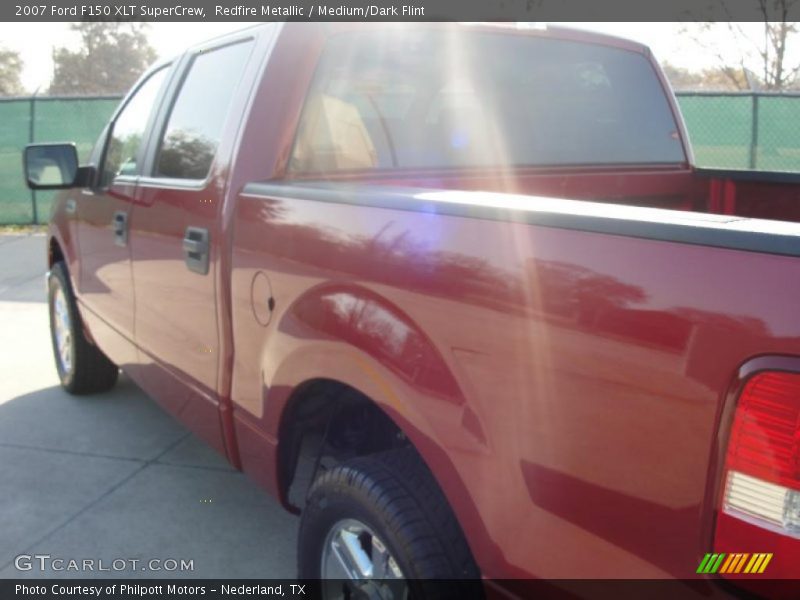 Redfire Metallic / Medium/Dark Flint 2007 Ford F150 XLT SuperCrew