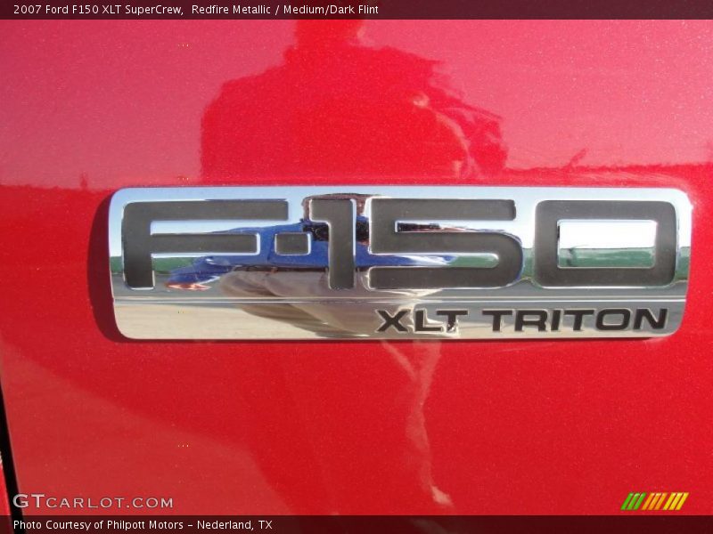 Redfire Metallic / Medium/Dark Flint 2007 Ford F150 XLT SuperCrew