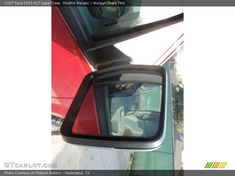 Redfire Metallic / Medium/Dark Flint 2007 Ford F150 XLT SuperCrew