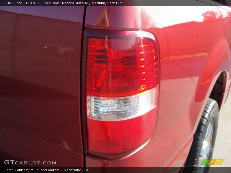 Redfire Metallic / Medium/Dark Flint 2007 Ford F150 XLT SuperCrew