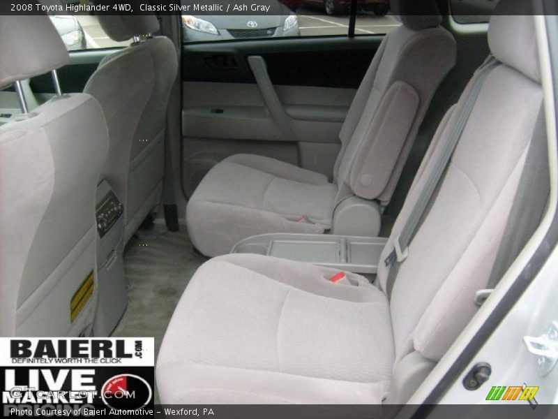 Classic Silver Metallic / Ash Gray 2008 Toyota Highlander 4WD