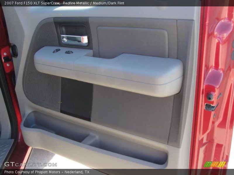Redfire Metallic / Medium/Dark Flint 2007 Ford F150 XLT SuperCrew