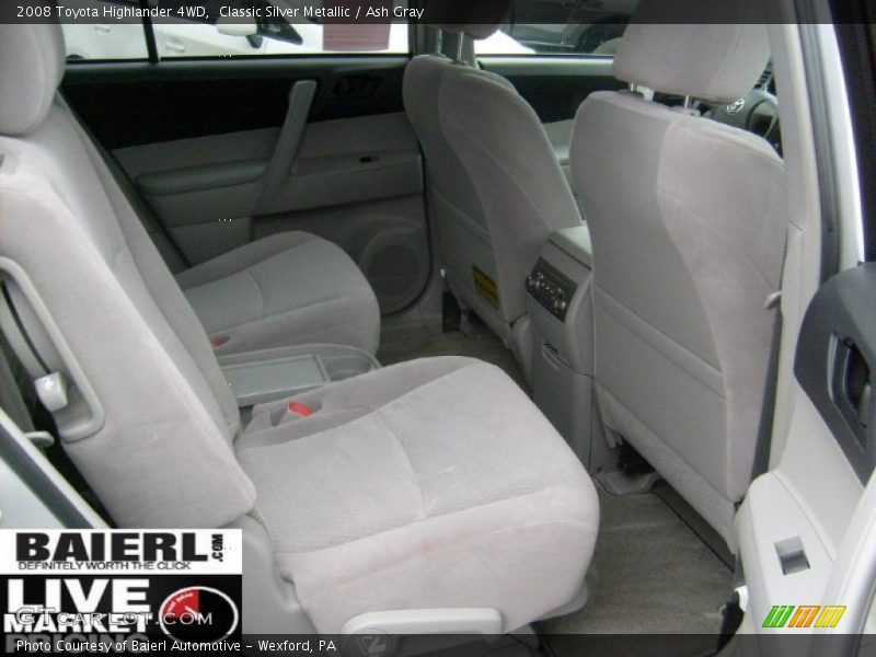 Classic Silver Metallic / Ash Gray 2008 Toyota Highlander 4WD