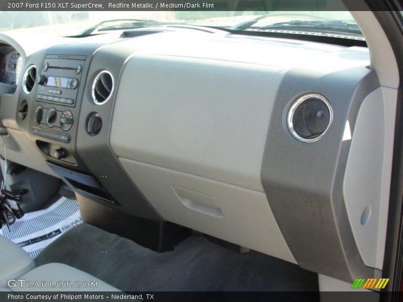 Redfire Metallic / Medium/Dark Flint 2007 Ford F150 XLT SuperCrew
