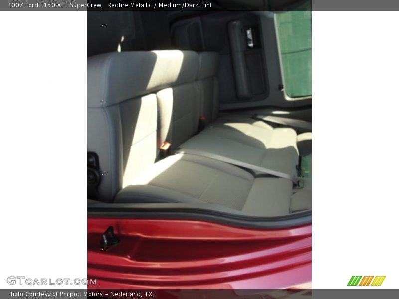 Redfire Metallic / Medium/Dark Flint 2007 Ford F150 XLT SuperCrew