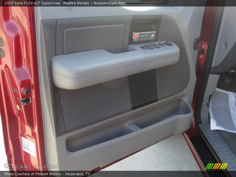 Redfire Metallic / Medium/Dark Flint 2007 Ford F150 XLT SuperCrew