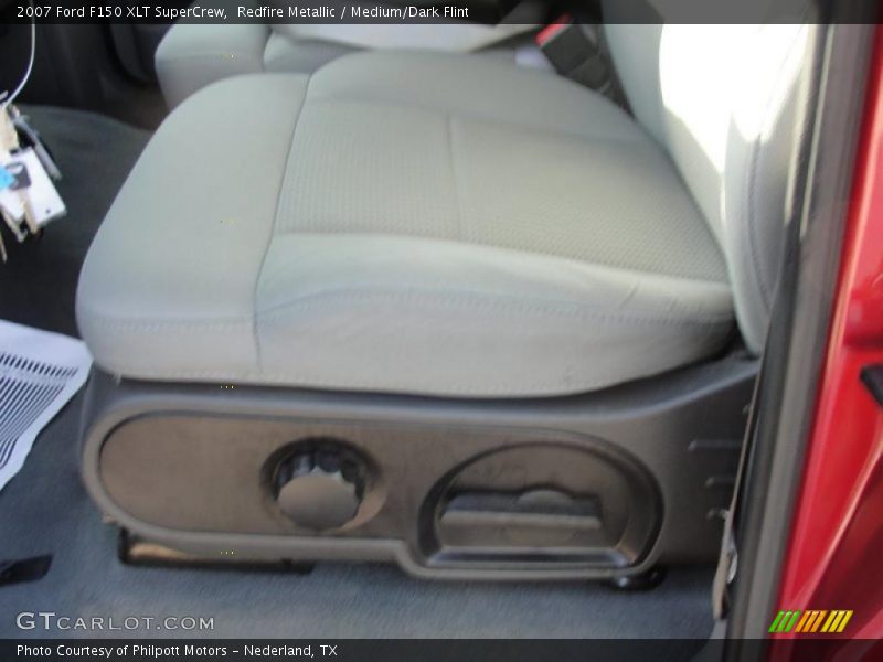 Redfire Metallic / Medium/Dark Flint 2007 Ford F150 XLT SuperCrew