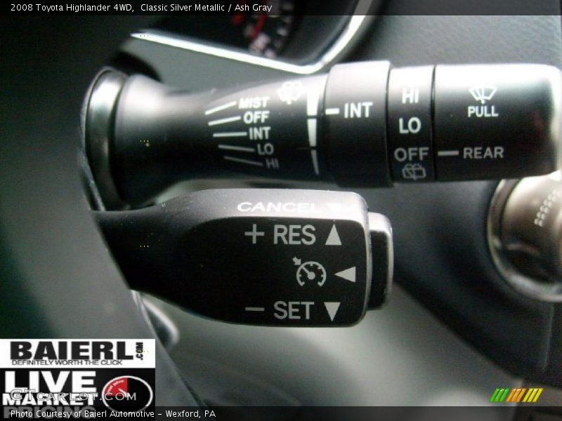 Classic Silver Metallic / Ash Gray 2008 Toyota Highlander 4WD