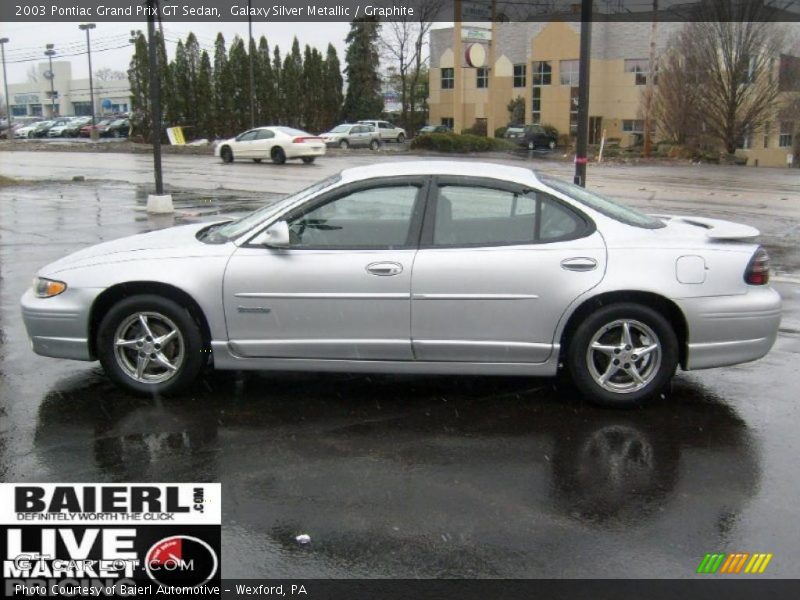 Galaxy Silver Metallic / Graphite 2003 Pontiac Grand Prix GT Sedan