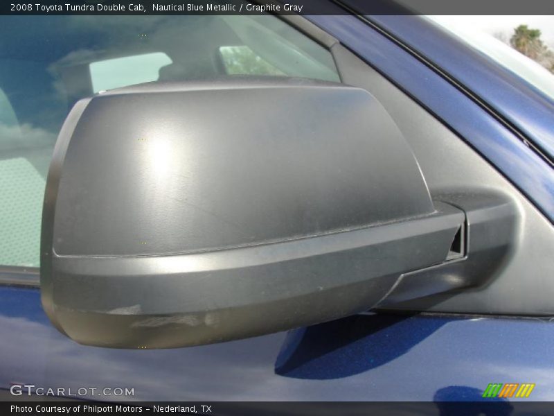 Nautical Blue Metallic / Graphite Gray 2008 Toyota Tundra Double Cab