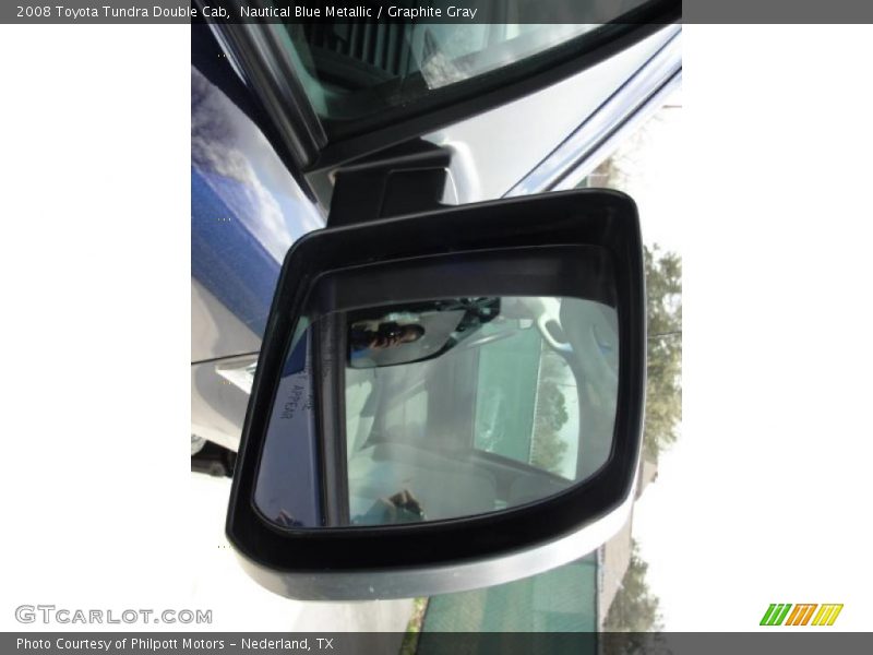 Nautical Blue Metallic / Graphite Gray 2008 Toyota Tundra Double Cab