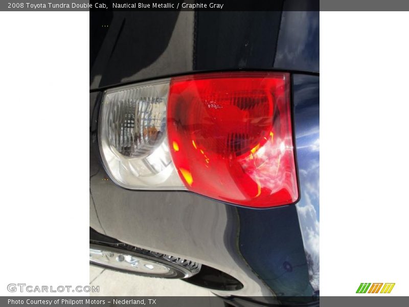 Nautical Blue Metallic / Graphite Gray 2008 Toyota Tundra Double Cab