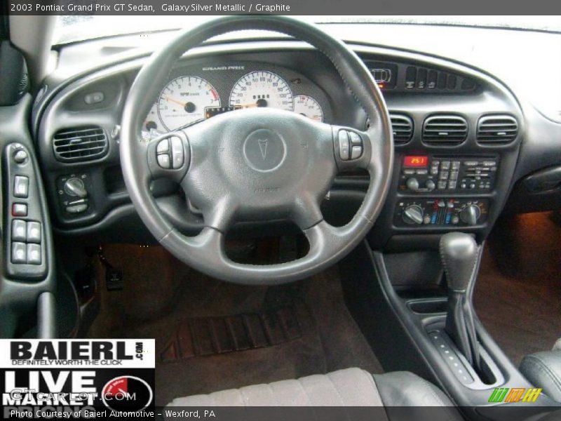 Galaxy Silver Metallic / Graphite 2003 Pontiac Grand Prix GT Sedan