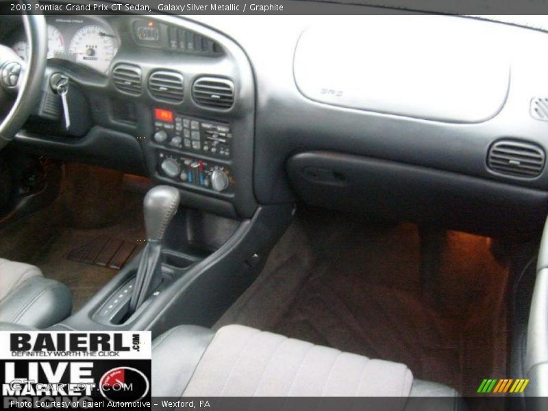 Galaxy Silver Metallic / Graphite 2003 Pontiac Grand Prix GT Sedan