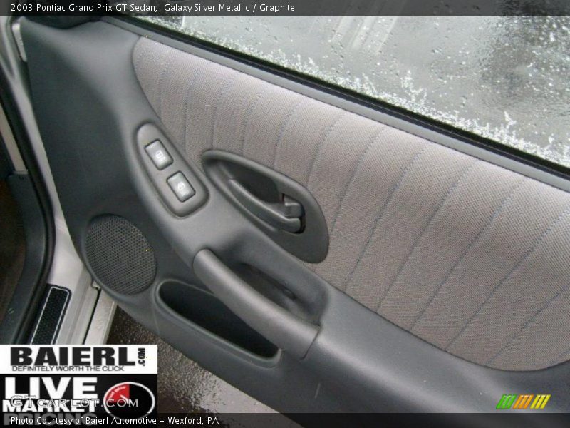 Galaxy Silver Metallic / Graphite 2003 Pontiac Grand Prix GT Sedan