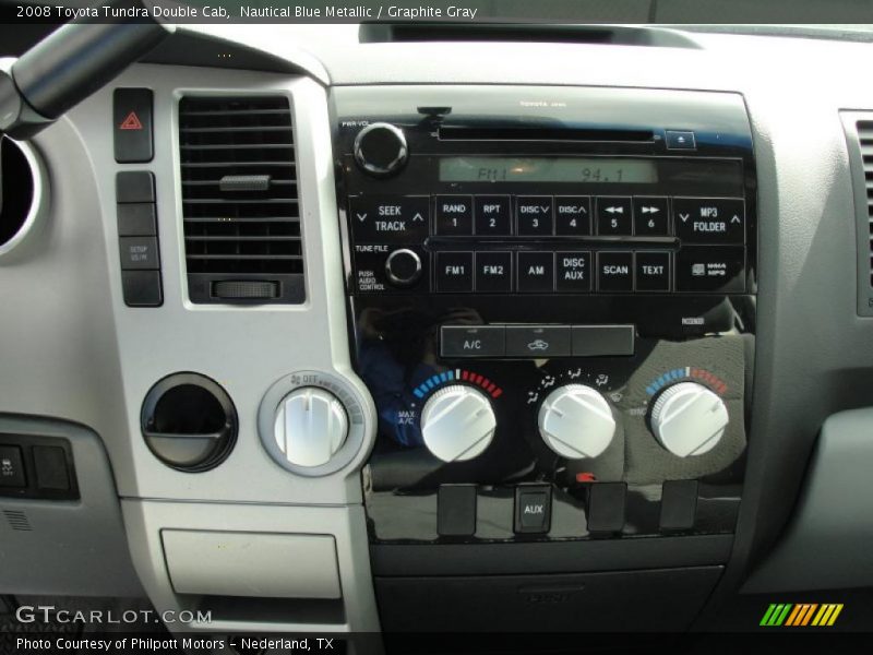Nautical Blue Metallic / Graphite Gray 2008 Toyota Tundra Double Cab