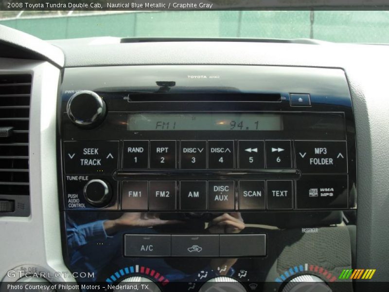 Nautical Blue Metallic / Graphite Gray 2008 Toyota Tundra Double Cab