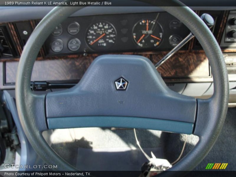  1989 Reliant K LE America Steering Wheel